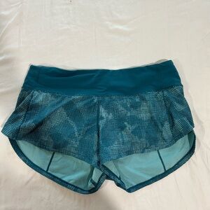 Lululemon Athletica Blue Athletic Shorts